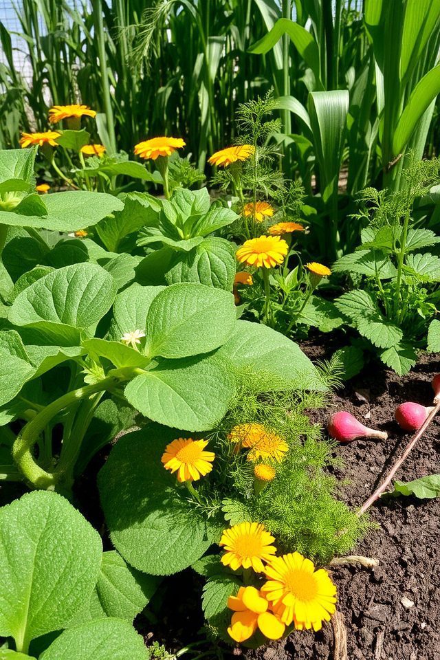 enhancing zucchini growth naturally