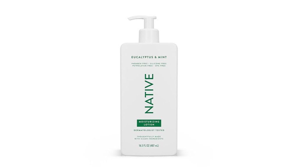 eucalyptus and mint lotion
