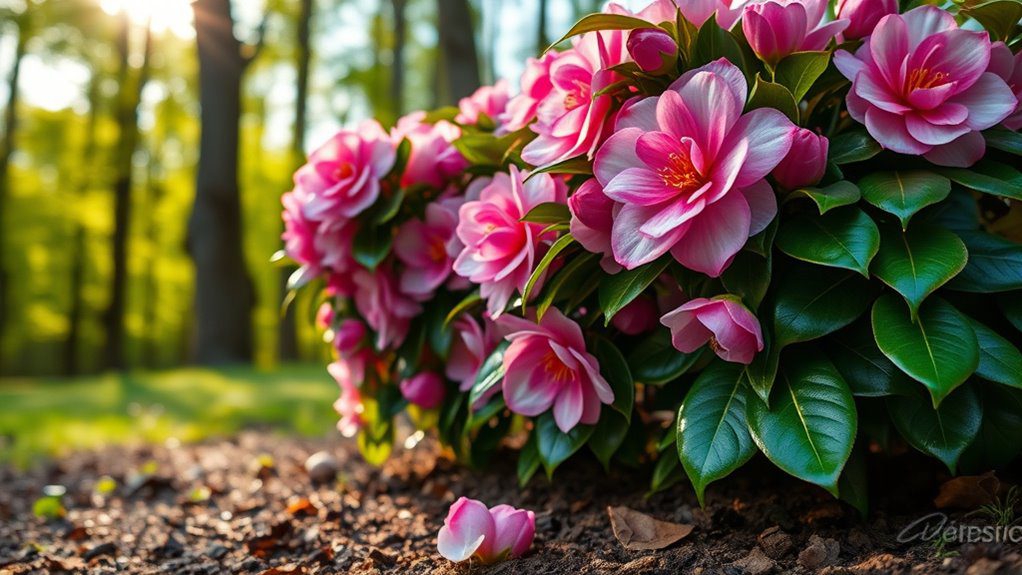 evergreen flowering shrub elegance