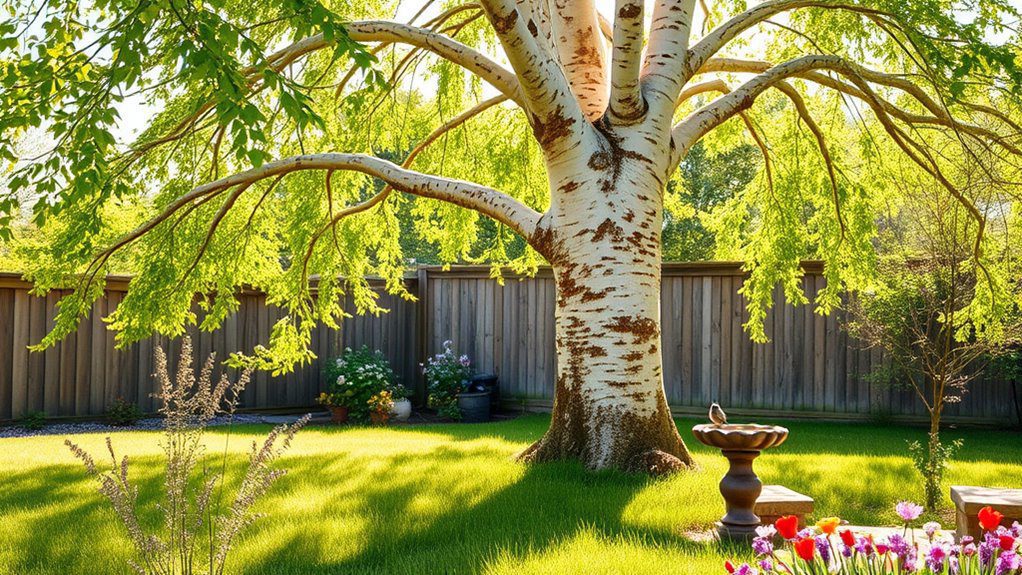 exfoliating bark wildlife attraction