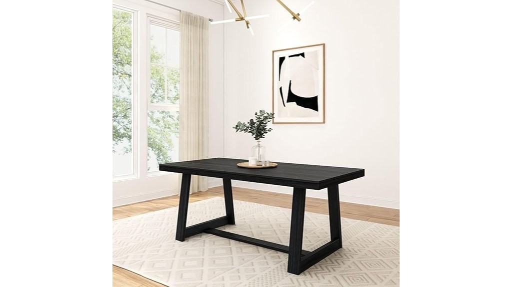 farmhouse style dining table