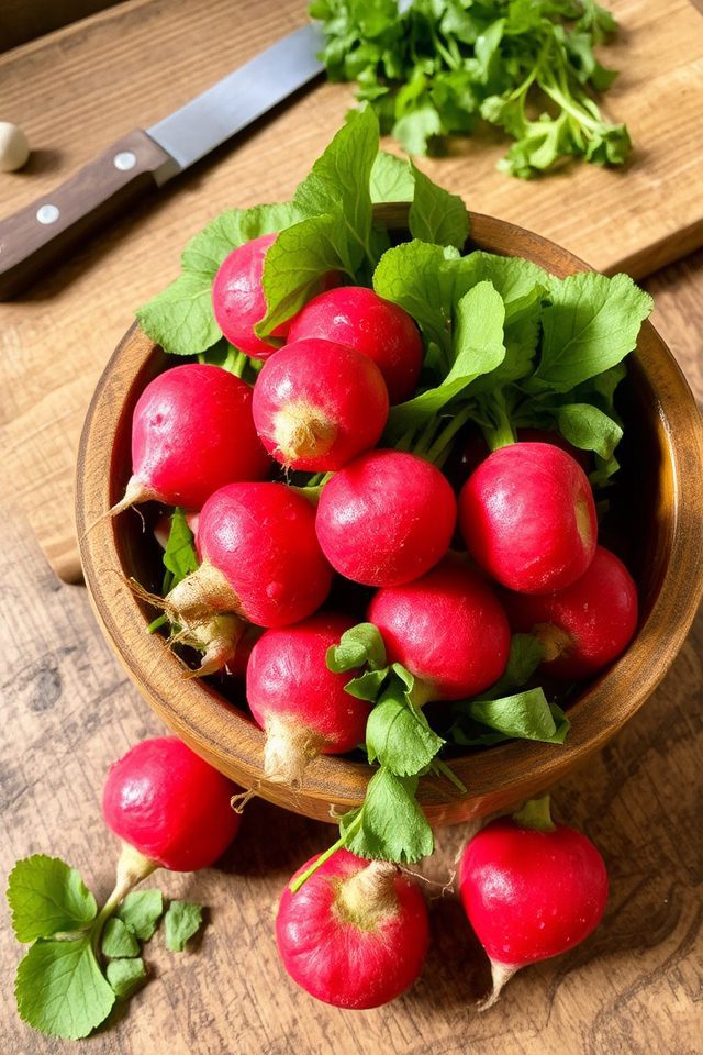 fast growing container vegetables