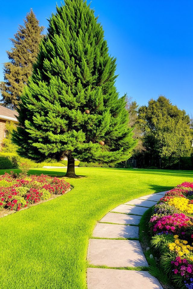 fast growing low maintenance evergreen