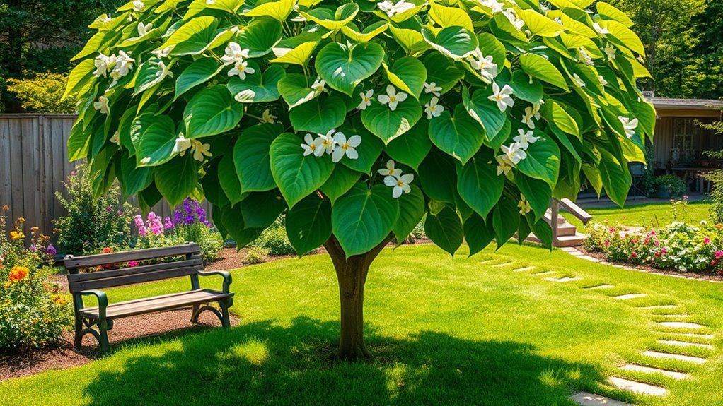 fast growing low maintenance shade tree