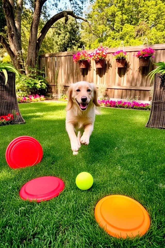 fetch friendly garden area