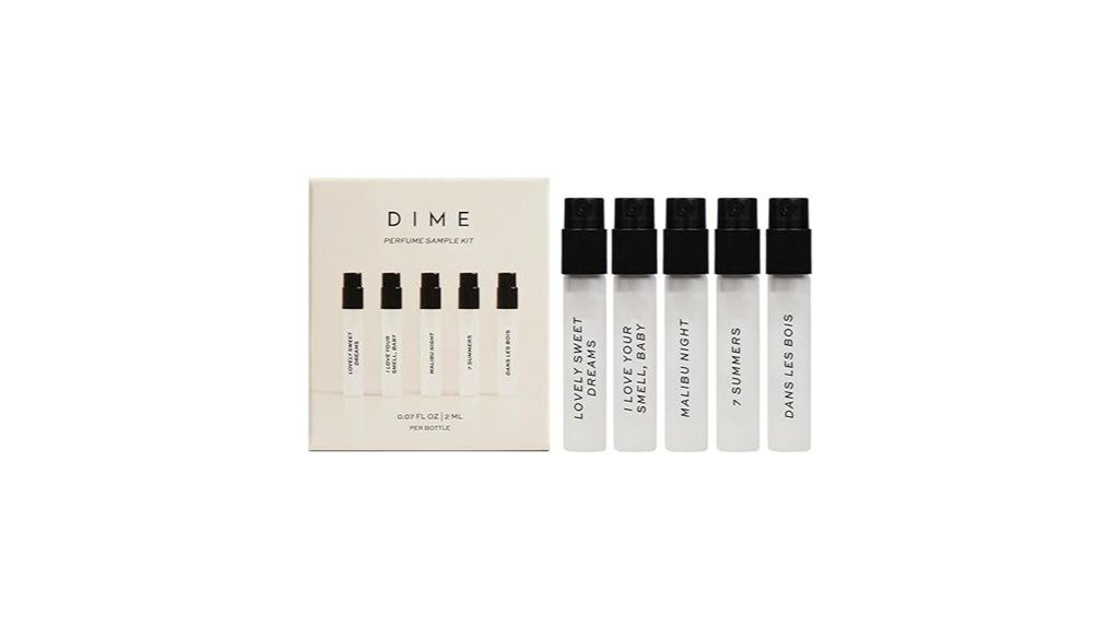 five women s perfume sampler