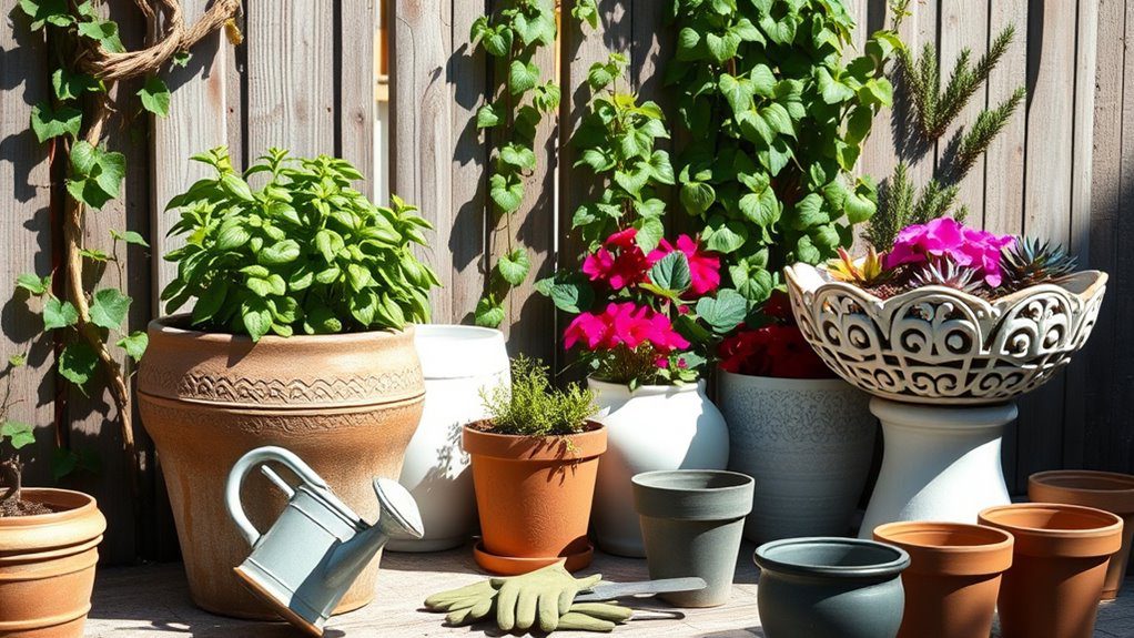 flexible mobile container gardening