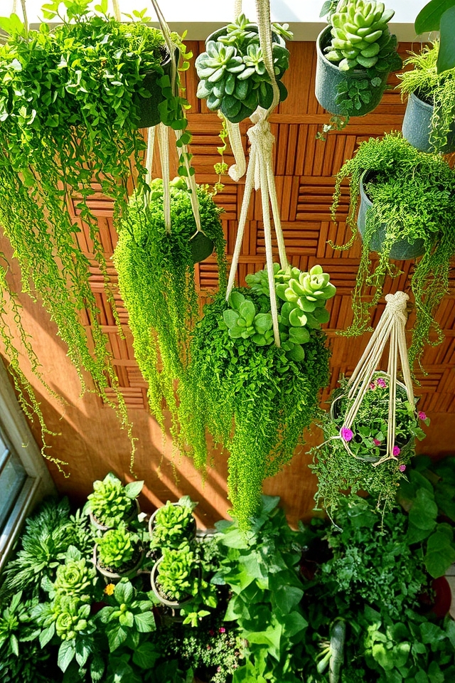 floating effect with planters