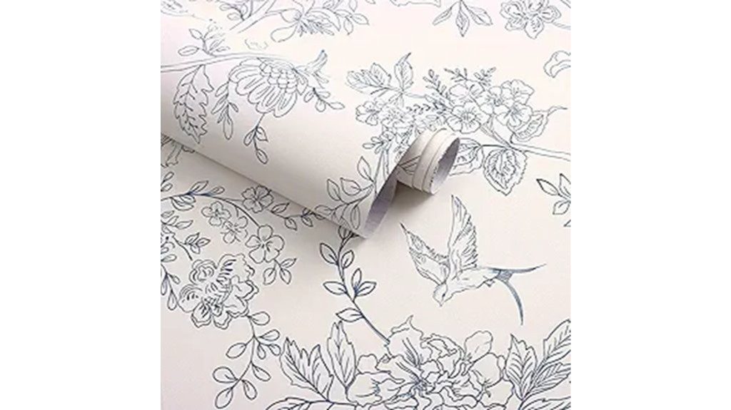 floral peel and stick