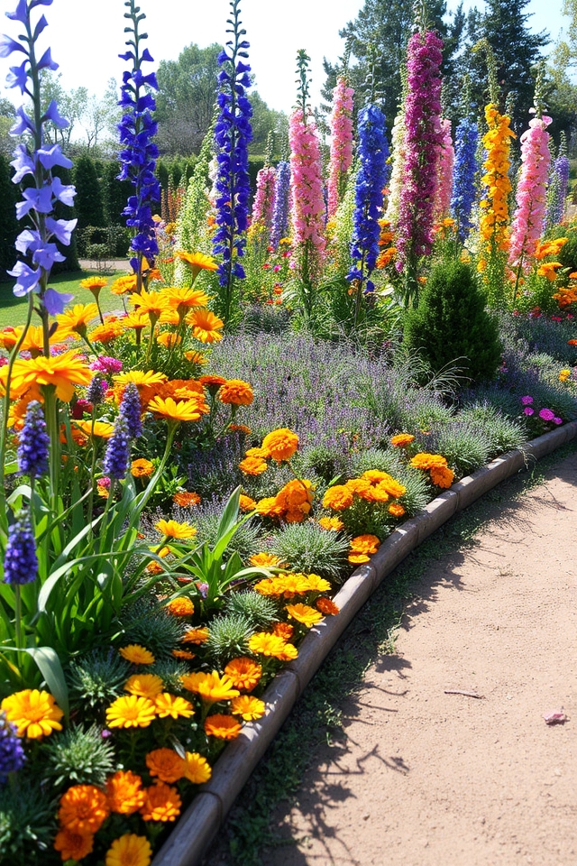 flower border design tips
