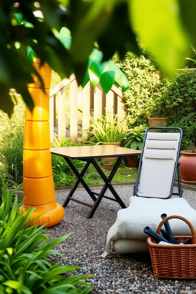 foldable space saving garden accessories