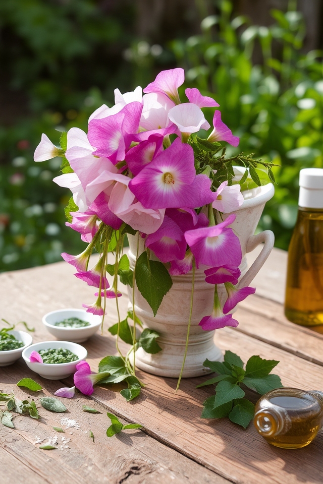 fragrant climbing balcony beauty