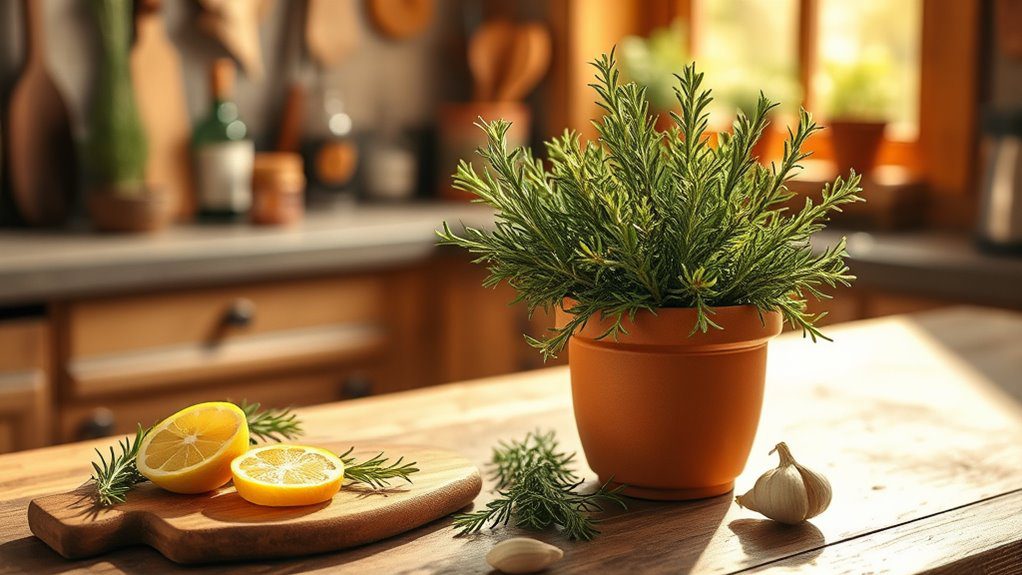 fragrant culinary herb plant