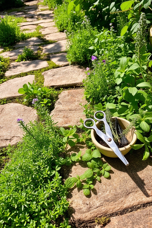 fragrant herbs for pathways