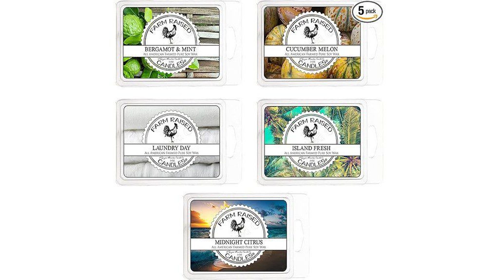 fresh and clean wax melts