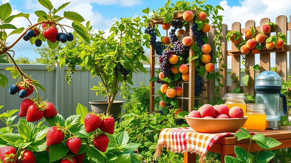 frozen fruit garden adventure