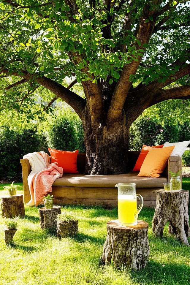 functional outdoor seating areas