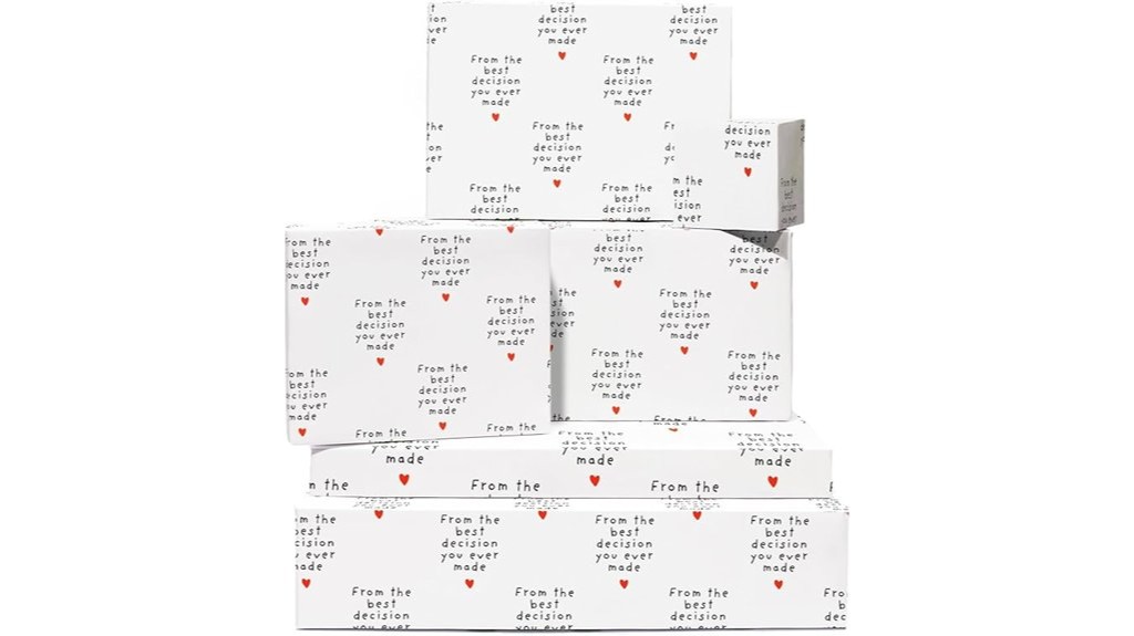 funny anniversary gift wrap