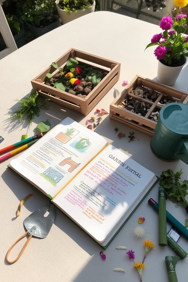 garden journaling enhances learning