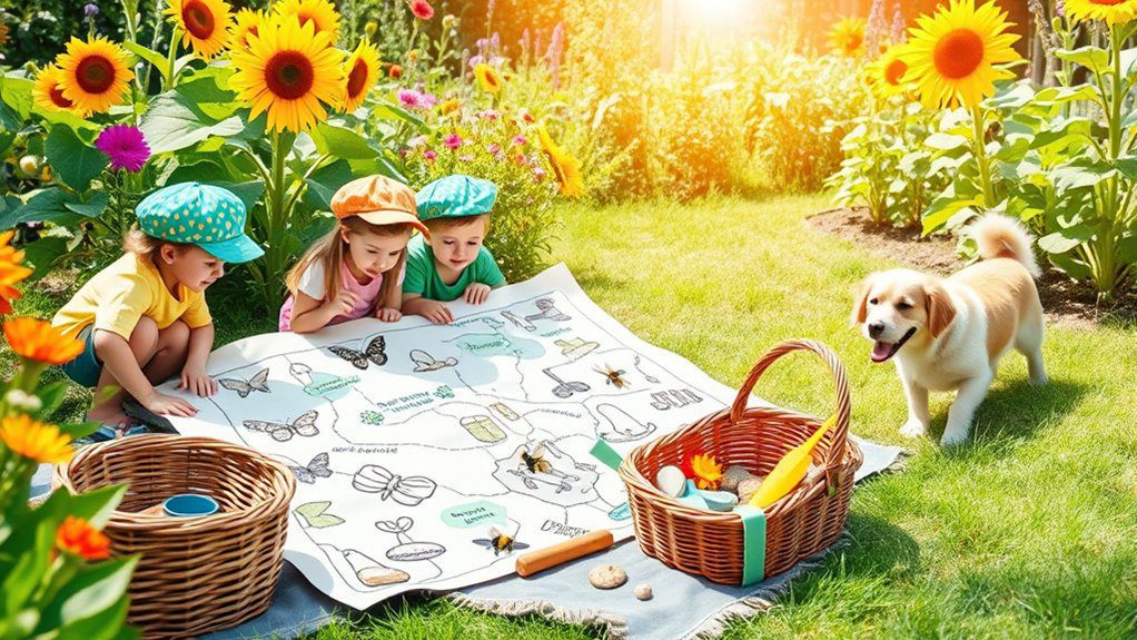 garden treasure hunt adventure