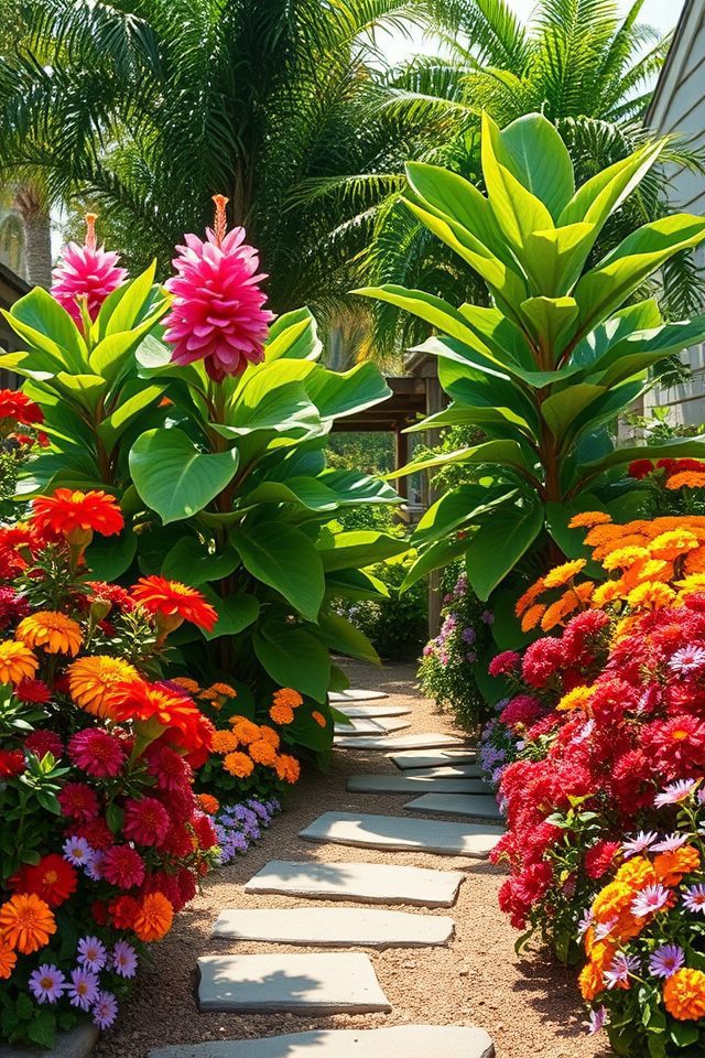 ginger plants and flowers