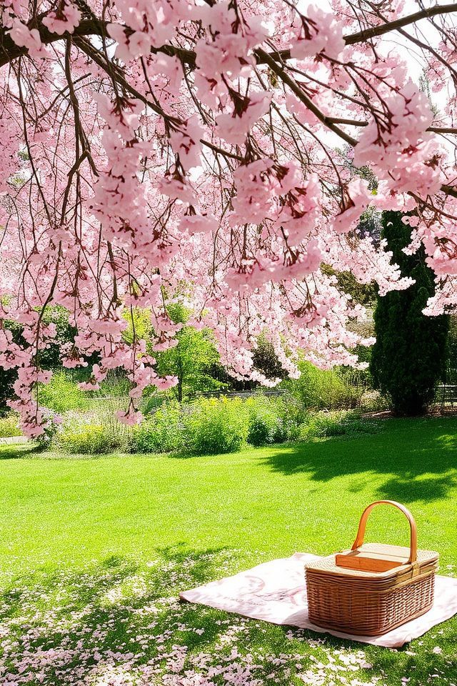 graceful blossoms tranquil beauty