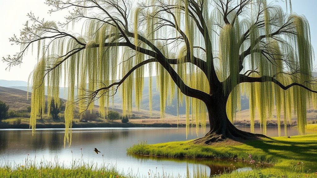 graceful fast growing shade trees