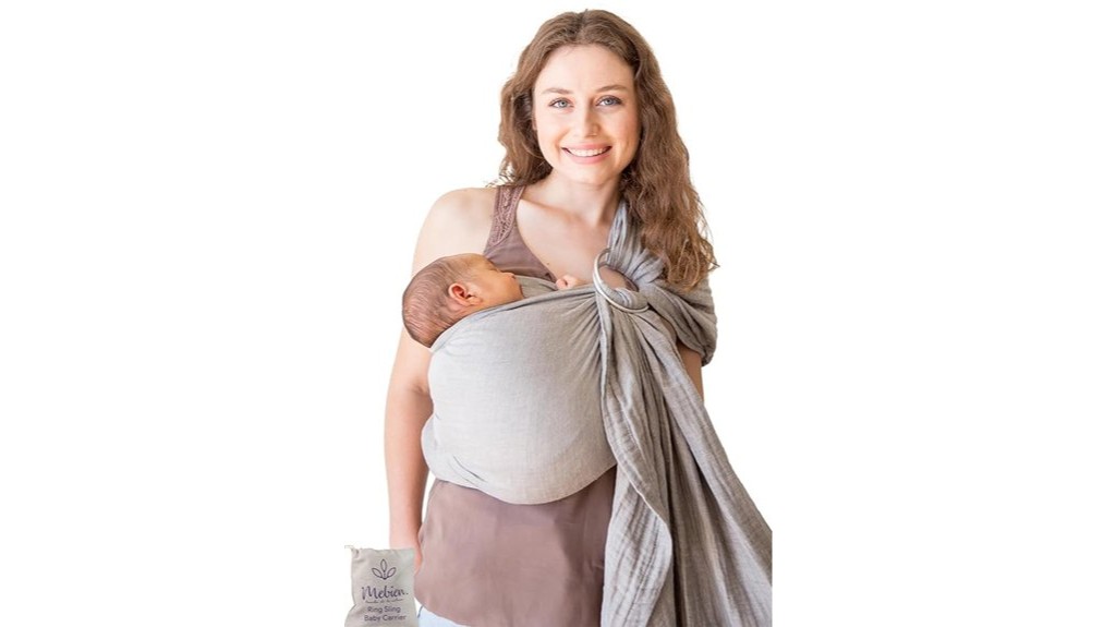 grey ring sling carrier