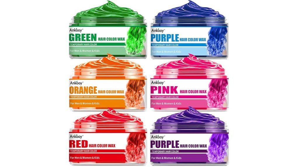 hair color wax variety