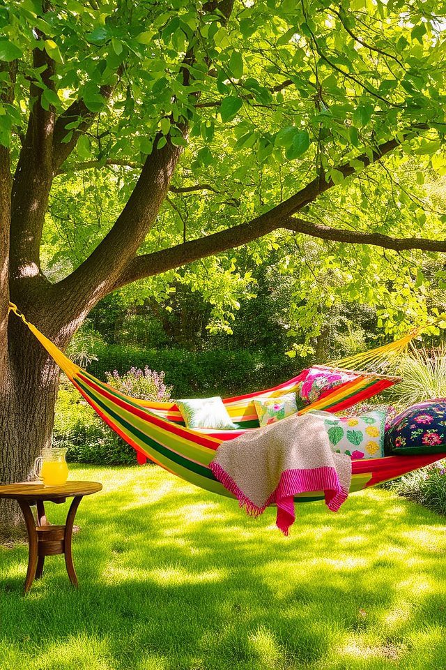 hammocks for outdoor relaxation
