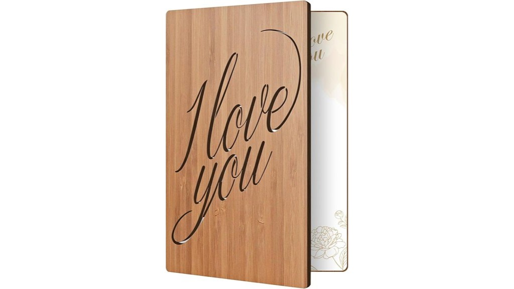 handmade bamboo valentine s cards