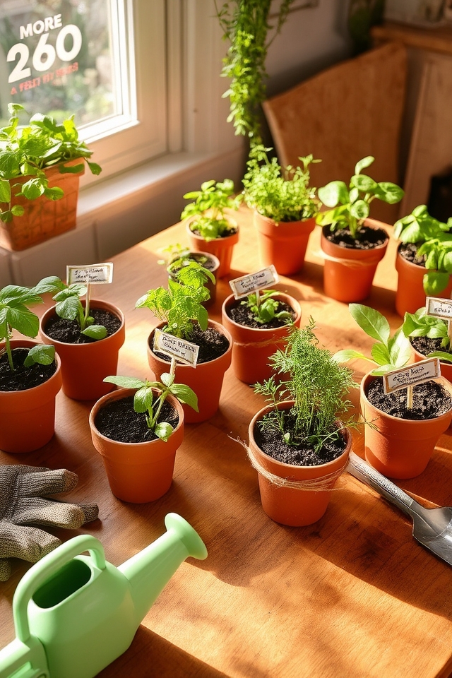 hands on herb garden education
