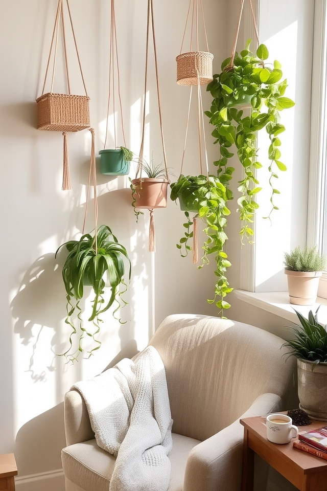 hanging planters for greenery