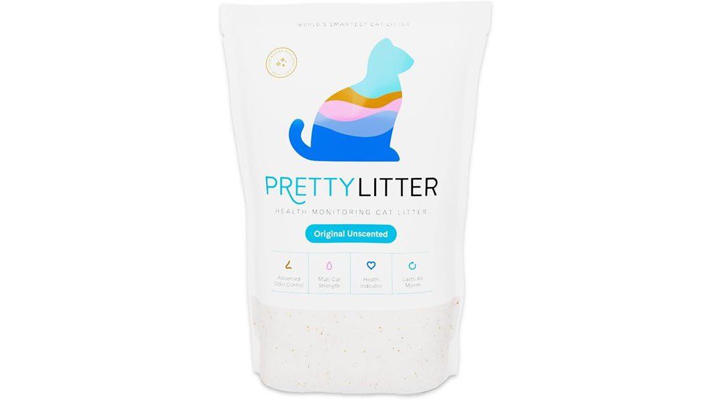 health monitoring crystal litter