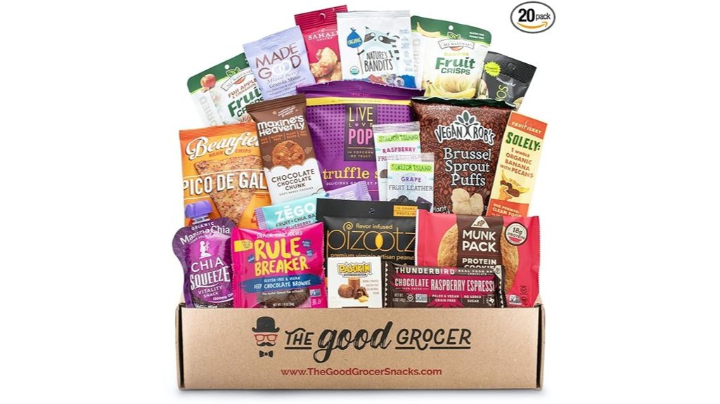 healthy vegan snack pack