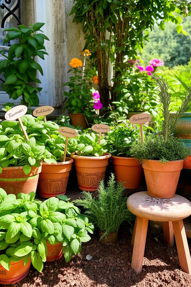 herb garden beauty corner