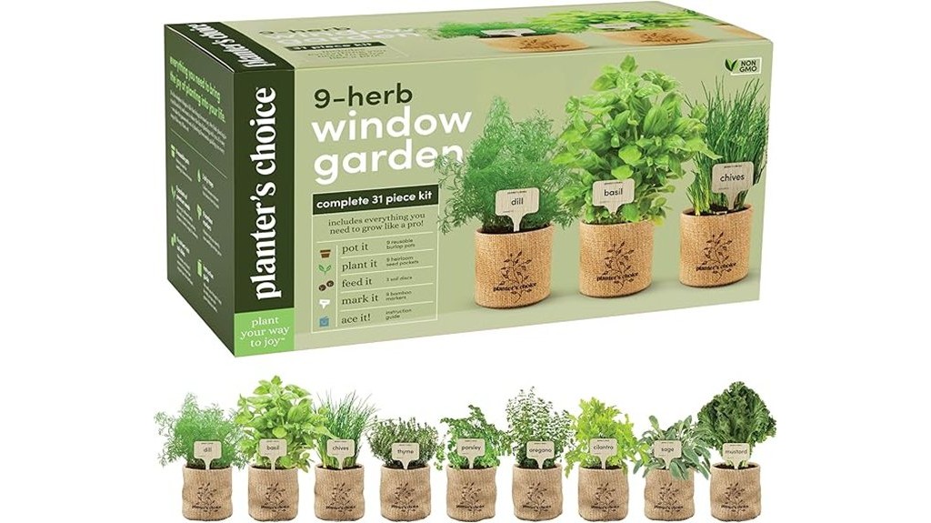 herb garden window kit