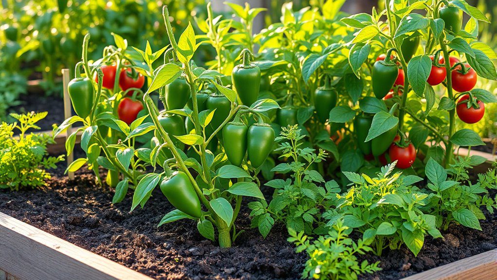 herbs enhance jalapeno growth