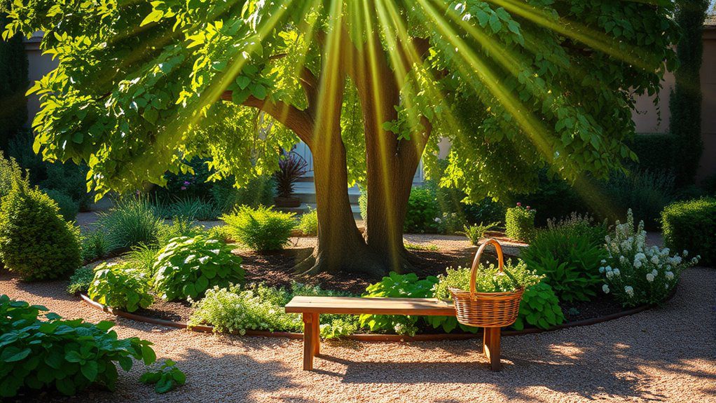 herbs enhance landscape beauty