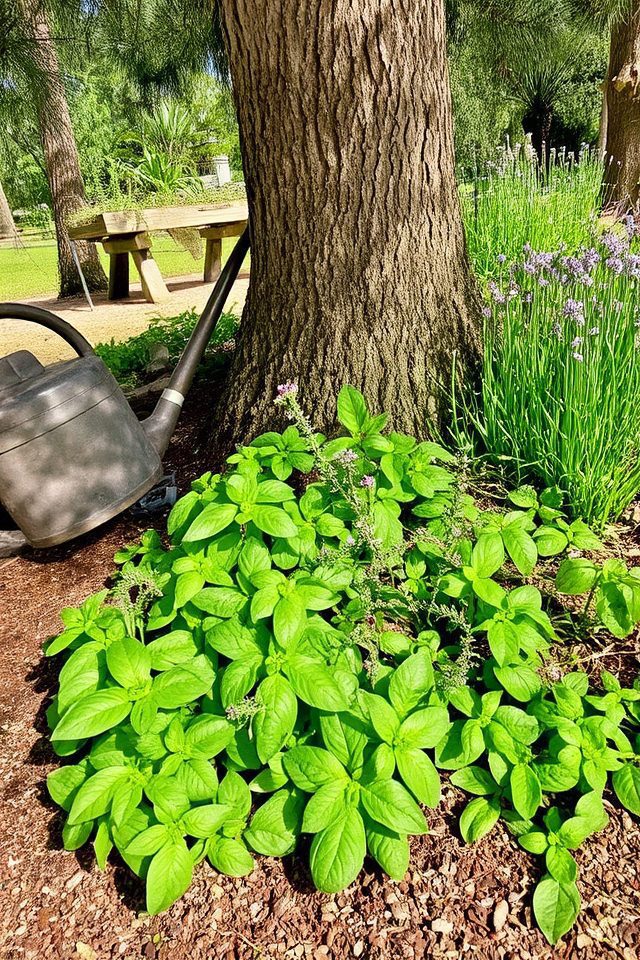 herbs enhance pine gardens