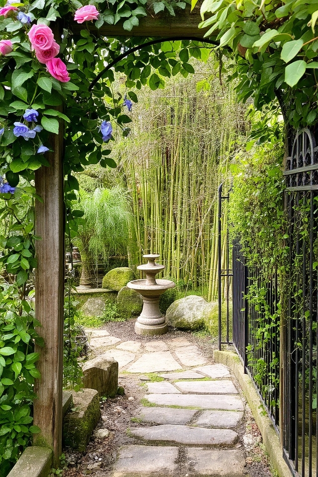 hidden garden compartments