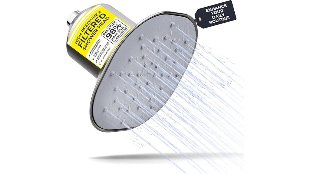 high pressure shower benefits