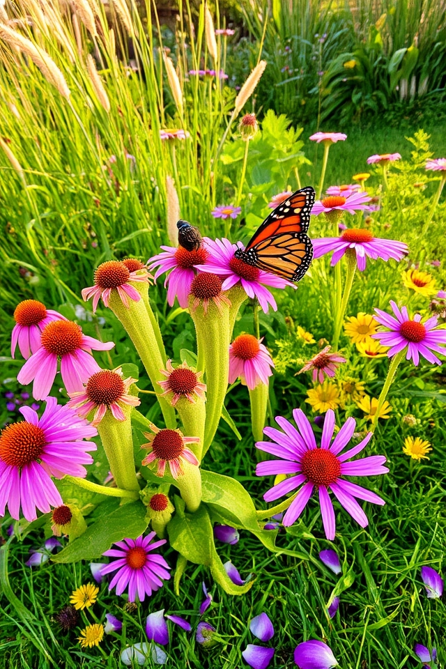 host plants nectar flowers