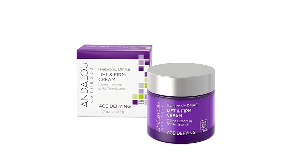 hyaluronic firming skin cream