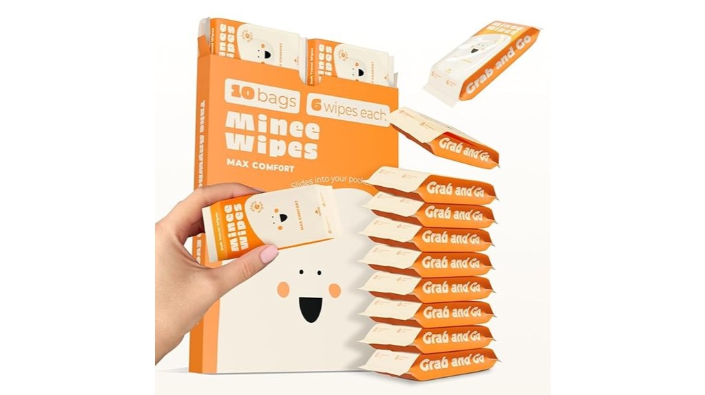 hypoallergenic unscented travel wipes