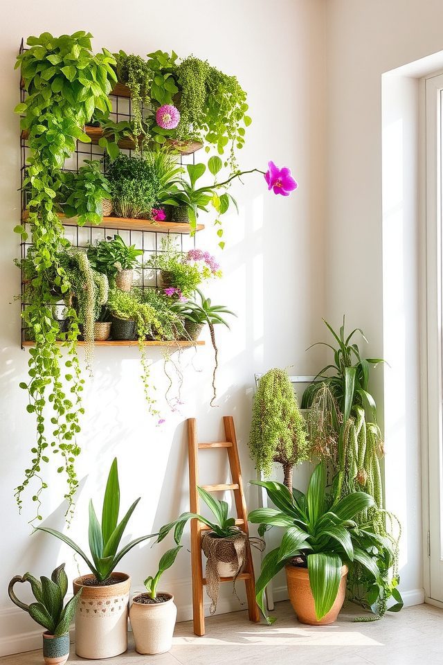indoor greenery for small spaces