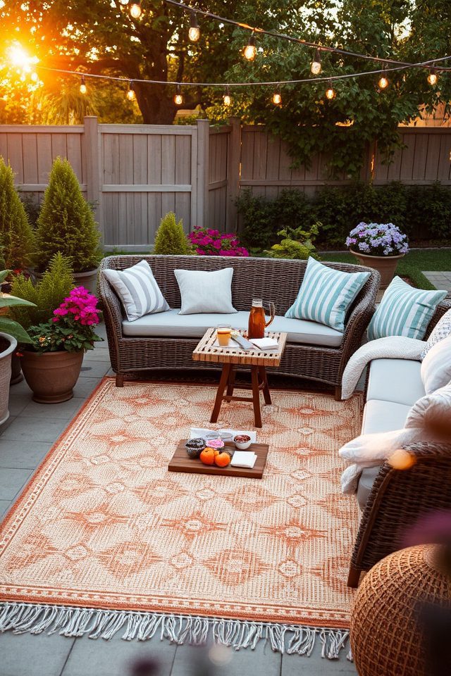 indoor outdoor rug elegance