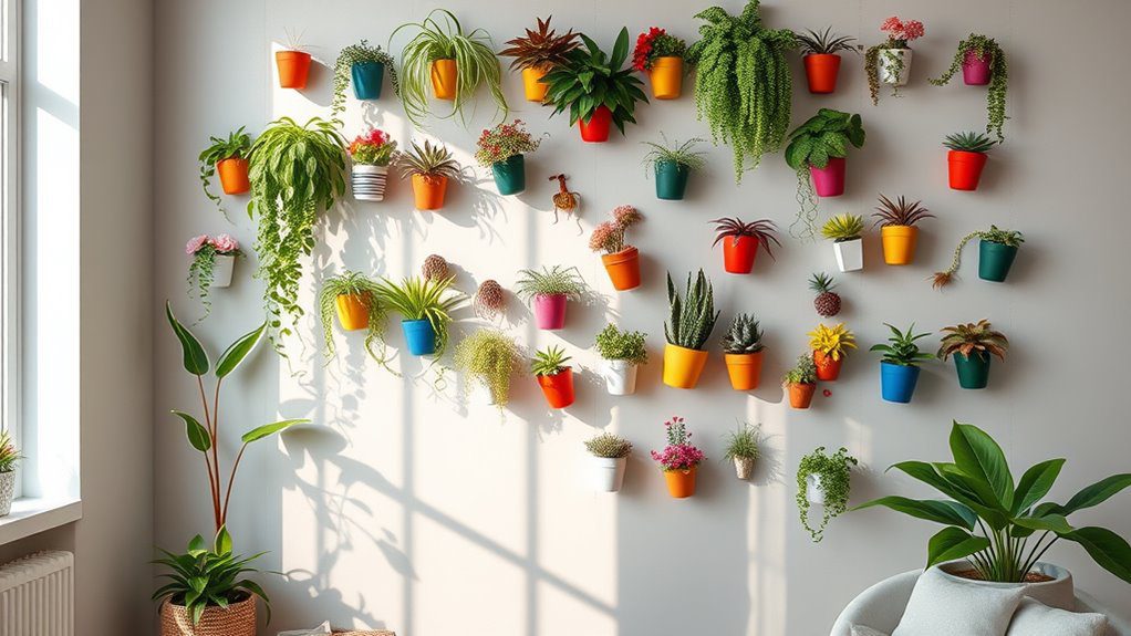 innovative indoor plant display