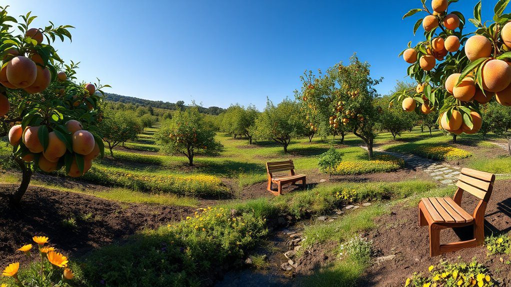 innovative peach tree orchard