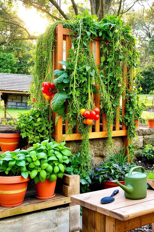 innovative sloped yard gardening